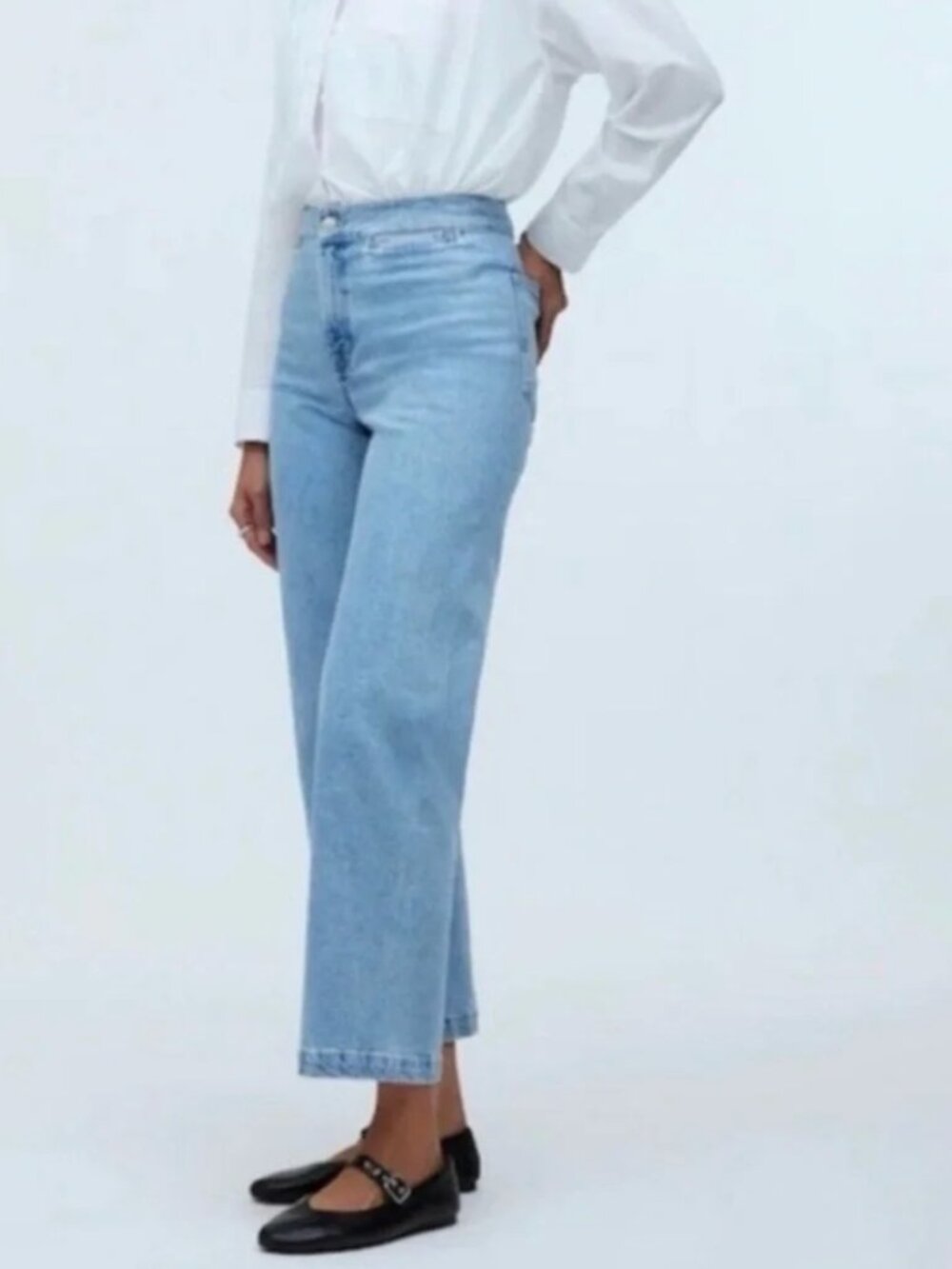 Madewell Emmett Wide Leg Jeans Women's size 30